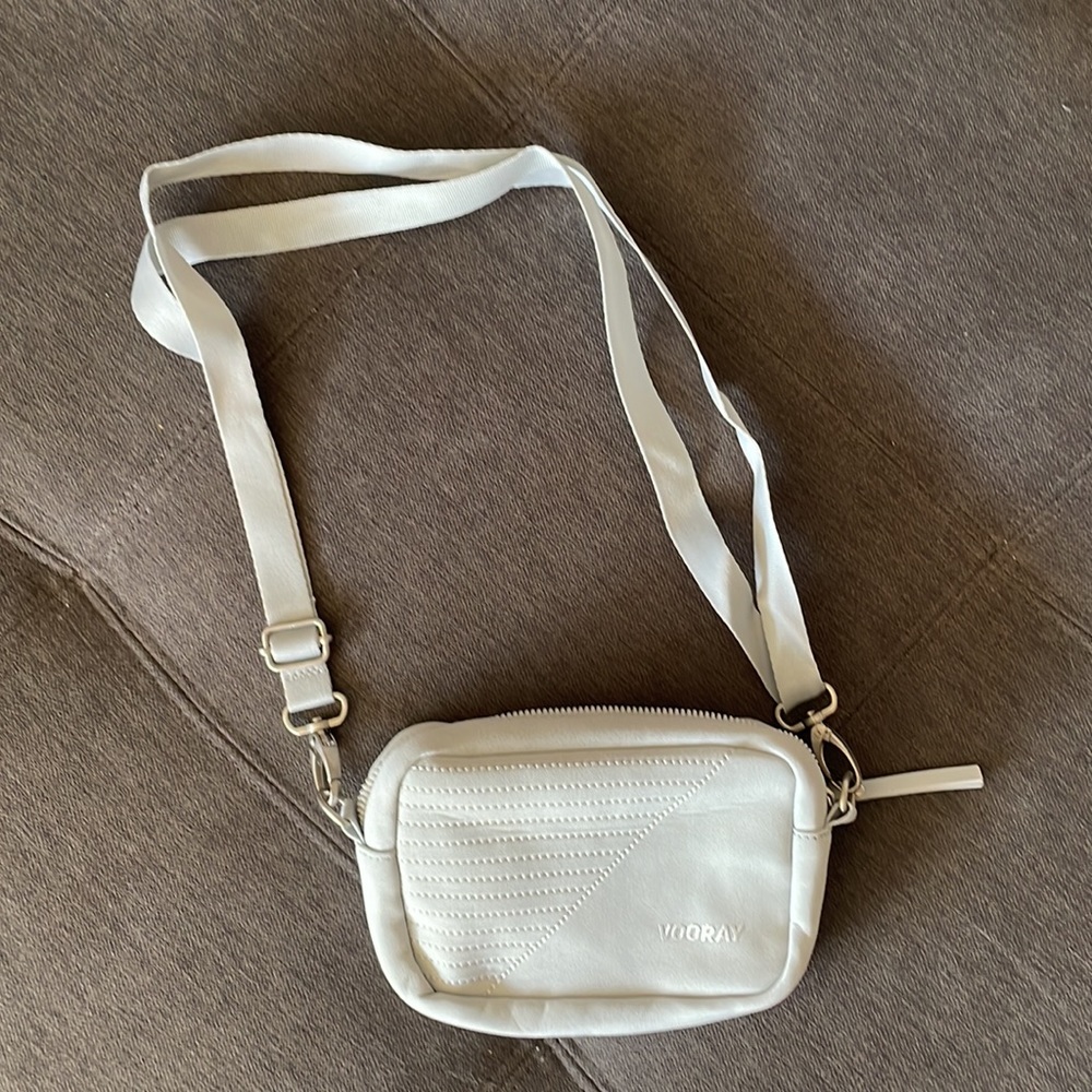 NWOT Vooray Small Grey Crossbody Bag